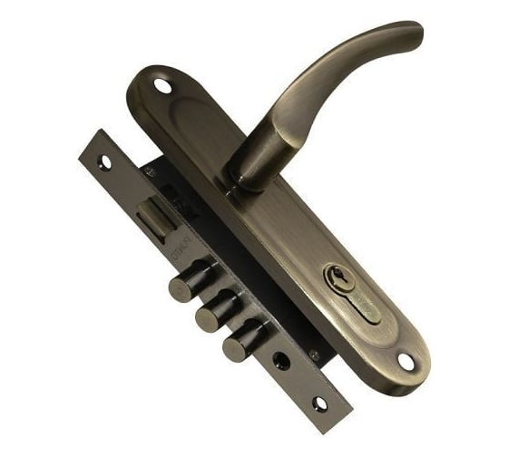 Изображение товара Врезной цилиндровый замок PUNTO KIT P15 4061/3 CRONA AB бронза 41719