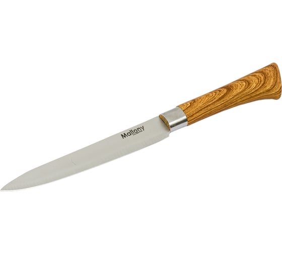 Изображение товара Универсальный нож Mallony FORESTA с пластиковой рукояткой под дерево 12.6 см 103563