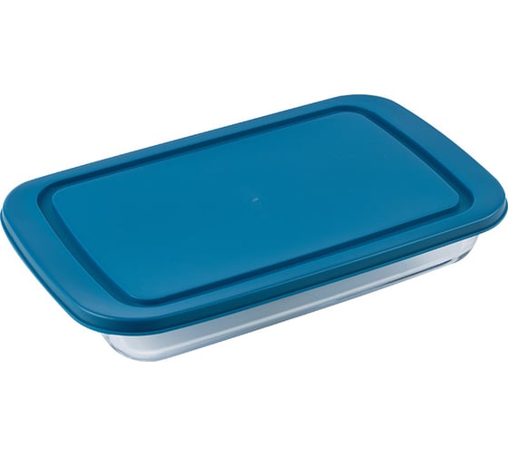 Изображение товара Форма для запекания Mallony BELLISSIMO 2.2 л, с пластиковой крышкой, из боросиликатного стекла 103629