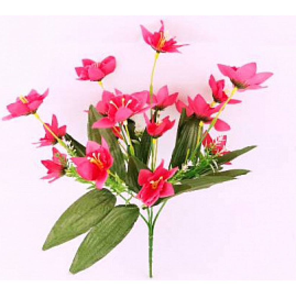 Купить Искусственные цветы Bikson, Сув5726, зеленый, красный, полимер
