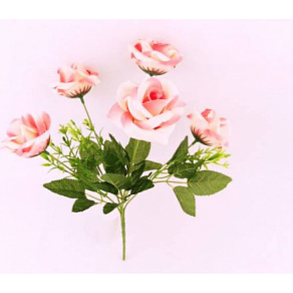Купить Искусственные цветы Bikson, Сув5722, розовый, белый, пластик