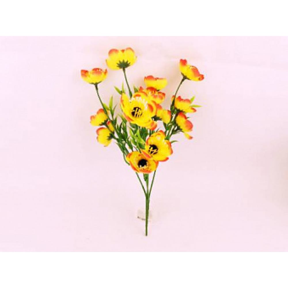 Купить Искусственные цветы Bikson, Сув5697, зеленый, желтый, пластик