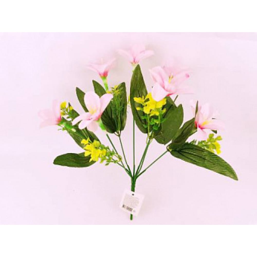 Купить Искусственные цветы Bikson, Сув5701, розовый, полимер
