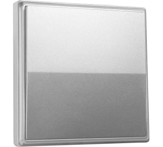 Изображение товара Дистанционный 1-клавишный выключатель GRITT Elegance серебристый, без реле 12007