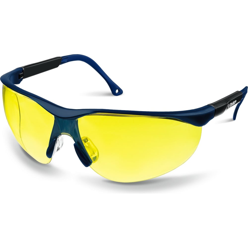 Защитные очки ЗУБР 110321_z02 желтые - фото 1