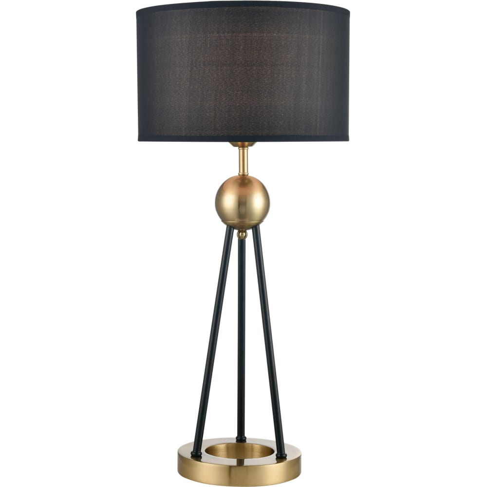 Настольная лампа Vele Luce настольная лампа 16790 1 e14 40вт черно золотой 22x22x31 см
