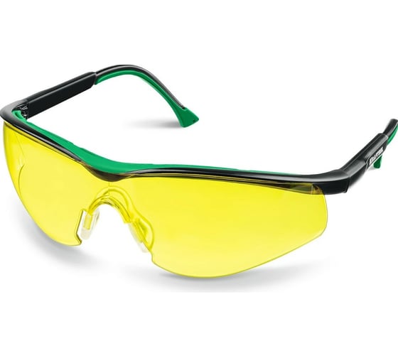 Изображение товара Защитные очки KRAFTOOL Basic желтые 110318