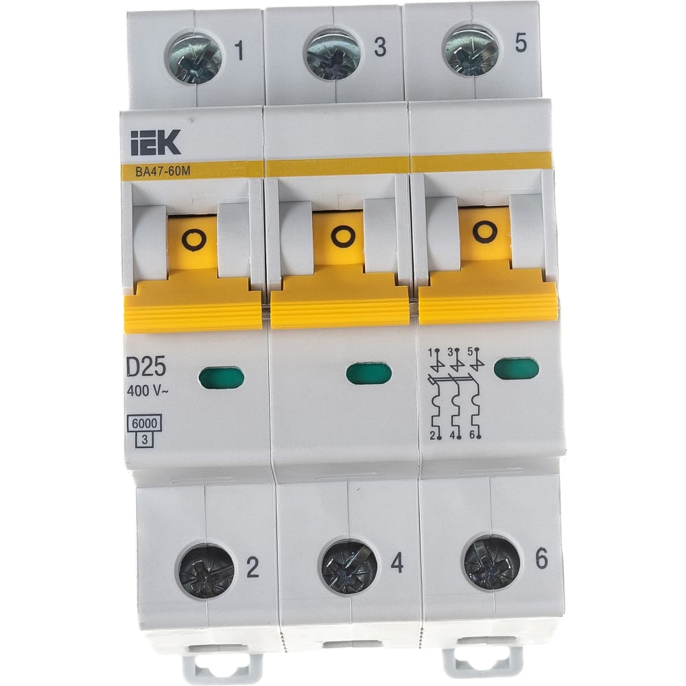 Автоматический выключатель IEK - MVA31-3-025-D
