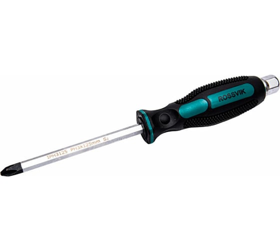 Изображение товара Отвертка Rossvik ударная крестовая PH3x125мм S2 IPH3125