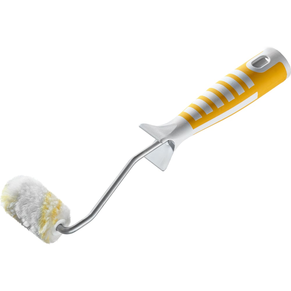 Изображение товара Валик для эмалей Акор, ролик-мини 60 мм, полиамид 12 мм, кронштейн 6 мм, ручка двухкомпонентная, Профи 512 30 060