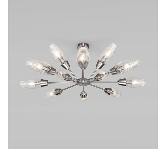 Изображение товара Потолочный светильник Eurosvet 60140 12 сатин-никель a055498