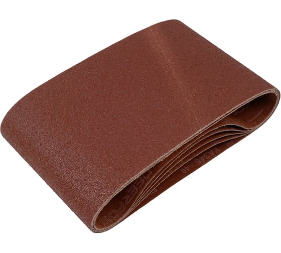 Изображение товара Лента на ткани для электроинструмента 5 шт, 200х750 мм, Р40 Сегмент-Абразив 7930091776320