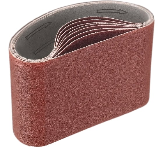 Изображение товара Лента на ткани для электроинструмента 5 шт, 200х750 мм, Р80 Сегмент-Абразив 7930091776344