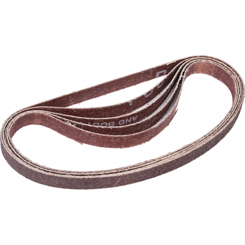 Изображение товара Лента на ткани для электроинструмента 5 шт 10х330 мм зернистость 80