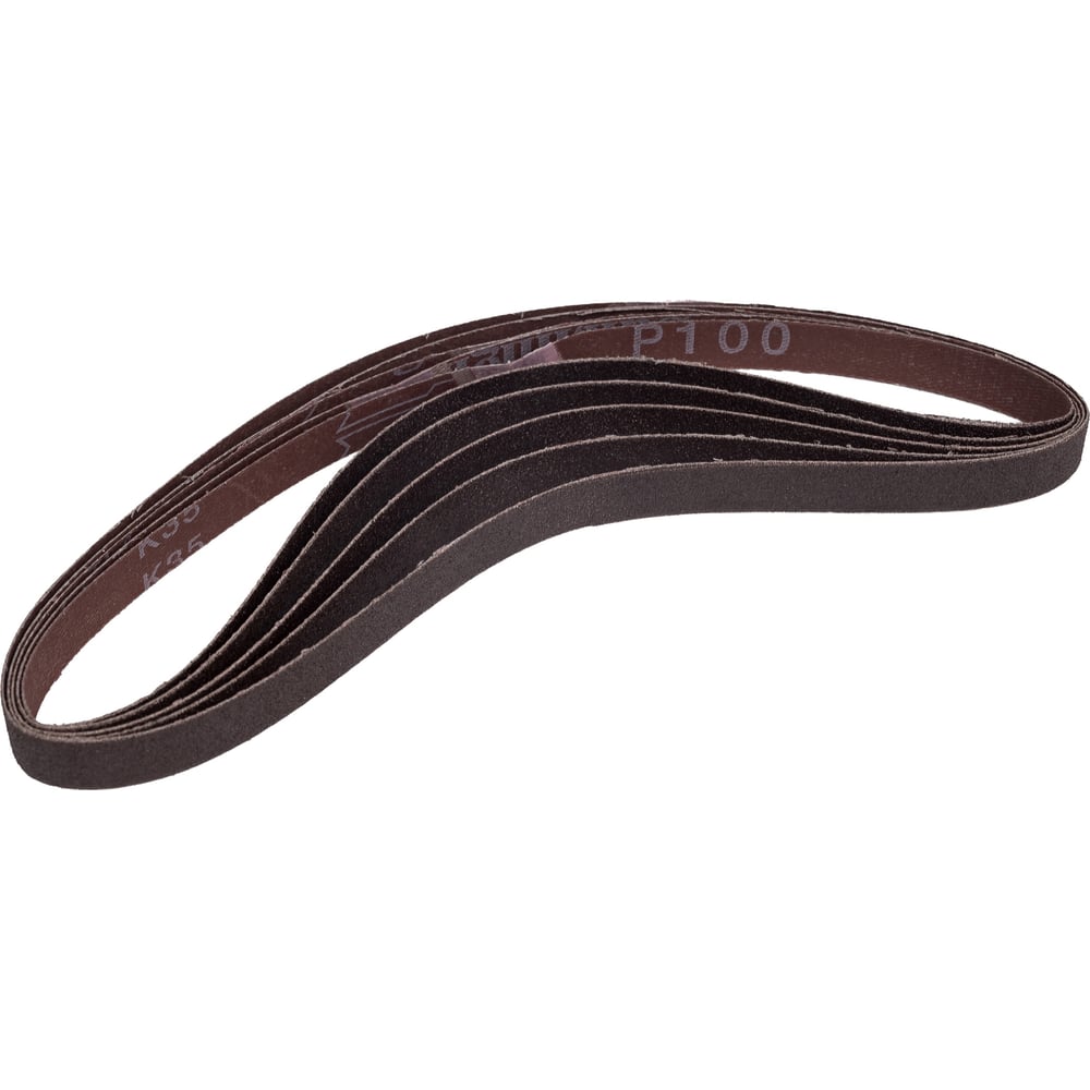 Изображение товара Лента шлифовальная на ткани 5 шт 13х533 мм Сегмент-Абразив Р100