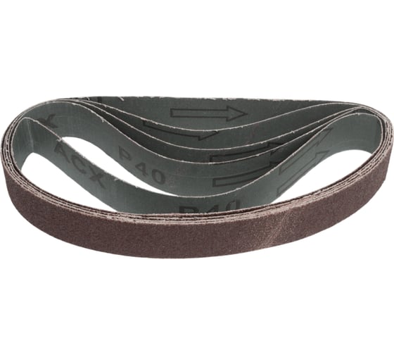 Изображение товара Лента на ткани для электроинструмента 5 шт, 30х533 мм, Р40 Сегмент-Абразив 7930091776207