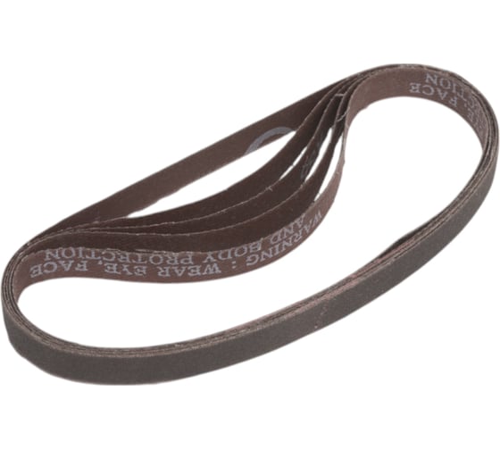 Изображение товара Лента на ткани для электроинструмента 5 шт, 10х330 мм, Р180 Сегмент-Абразив 7930091776023