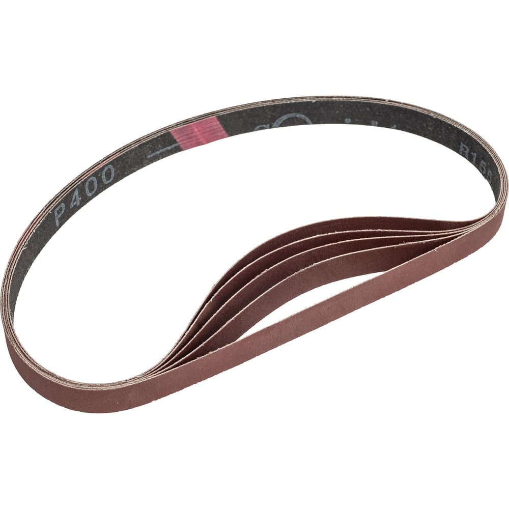 Изображение товара Лента на ткани для электроинструмента 5 шт 13х533 мм зернистость 400