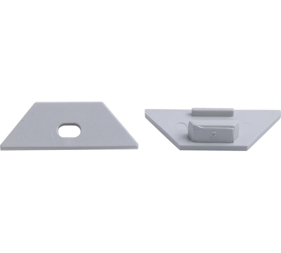 Изображение товара Заглушки для углового профиля светодиодной ленты Gauss (2 заглушки в пакете) BT482