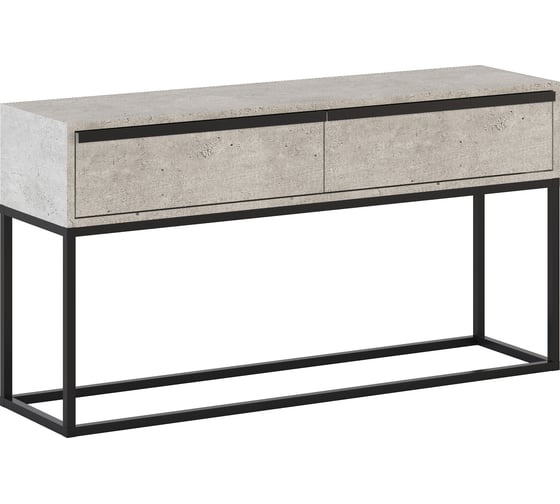 Изображение товара Тумба НАЙДИ с ящиками, черный муар, ЛДСП метрополитан грей LTBX-5502