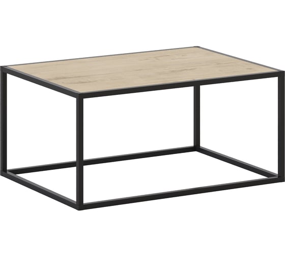 Изображение товара Журнальный стол НАЙДИ с ЛДСП, черный муар, ЛДСП дуб сонома LTD-553025