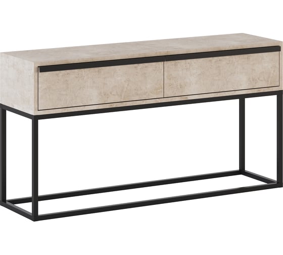 Изображение товара Тумба НАЙДИ с ящиками, черный муар, ЛДСП дуб сонома LTBX-553025