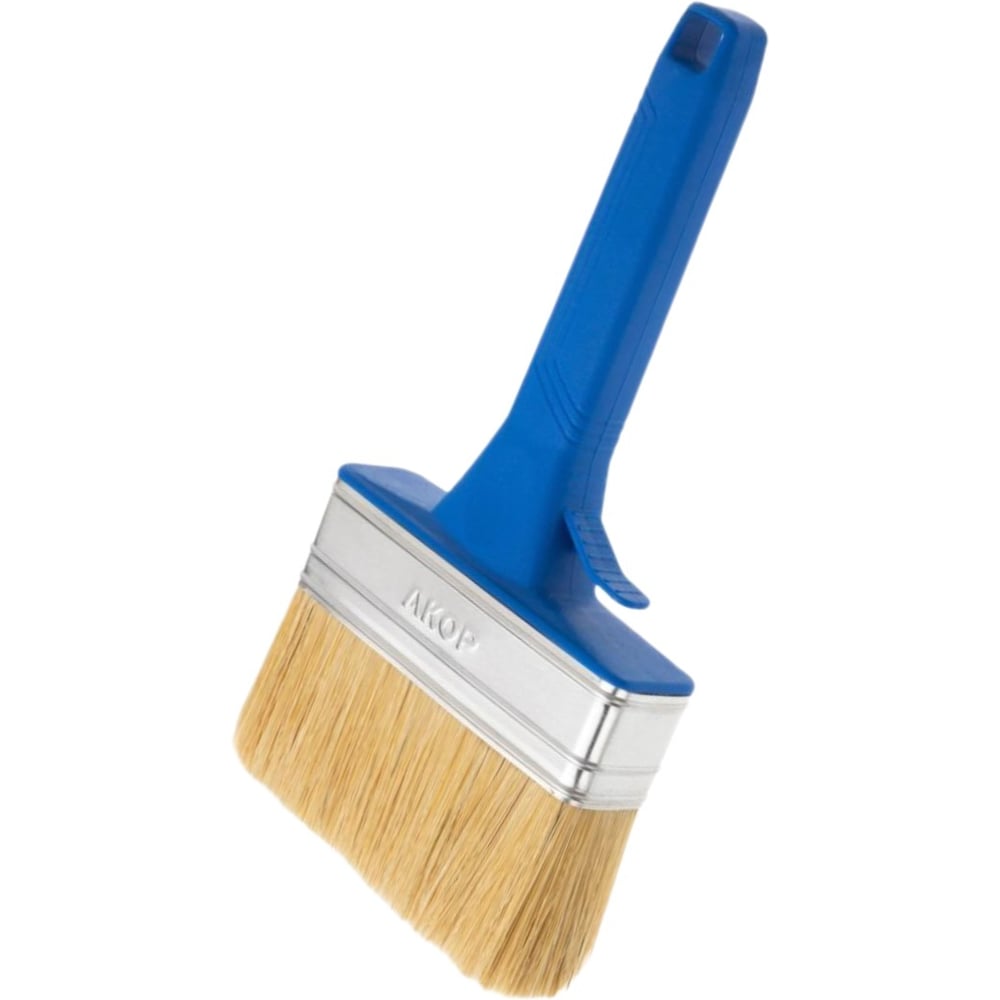 Изображение товара Флейцевая кисть АКОР КП Эксперт 120 мм с натуральной щетиной