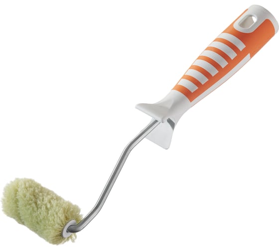 Изображение товара Валик Акор для фасада, ролик-мини 60 мм, полиакрил 12 мм, кронштейн 6 мм, ручка двухкомпонентная, Профи 515 30 060