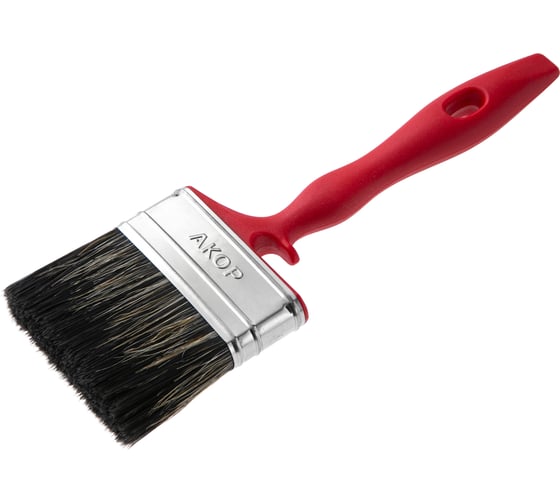 Изображение товара Кисть плоская Акор для водных красок, ширина 75 мм, толщина 17 мм, Мастер 173 17 075