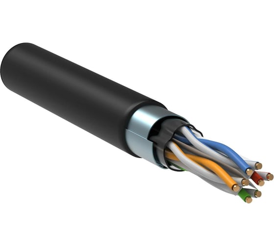 Изображение товара Витая пара IEK ITK  F/UTP кат.6 4x2х23AWG LSZH черный 305м LC3-C604-329