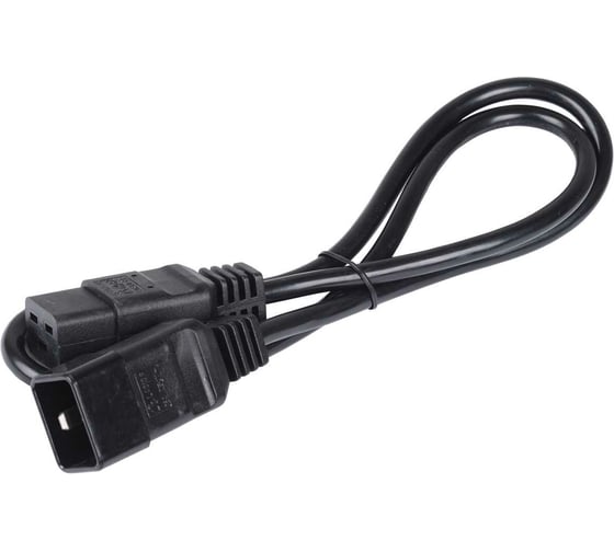 Изображение товара Кабель электропитания IEK ITK PDU 3x1,5 3М с разъёмами С19-C20 PC-C19C20-3M