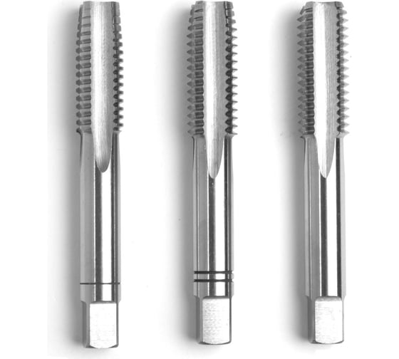 Изображение товара Ручные метчики GSR HSSG DIN 352 6H M 27 набор 3 шт B00105320