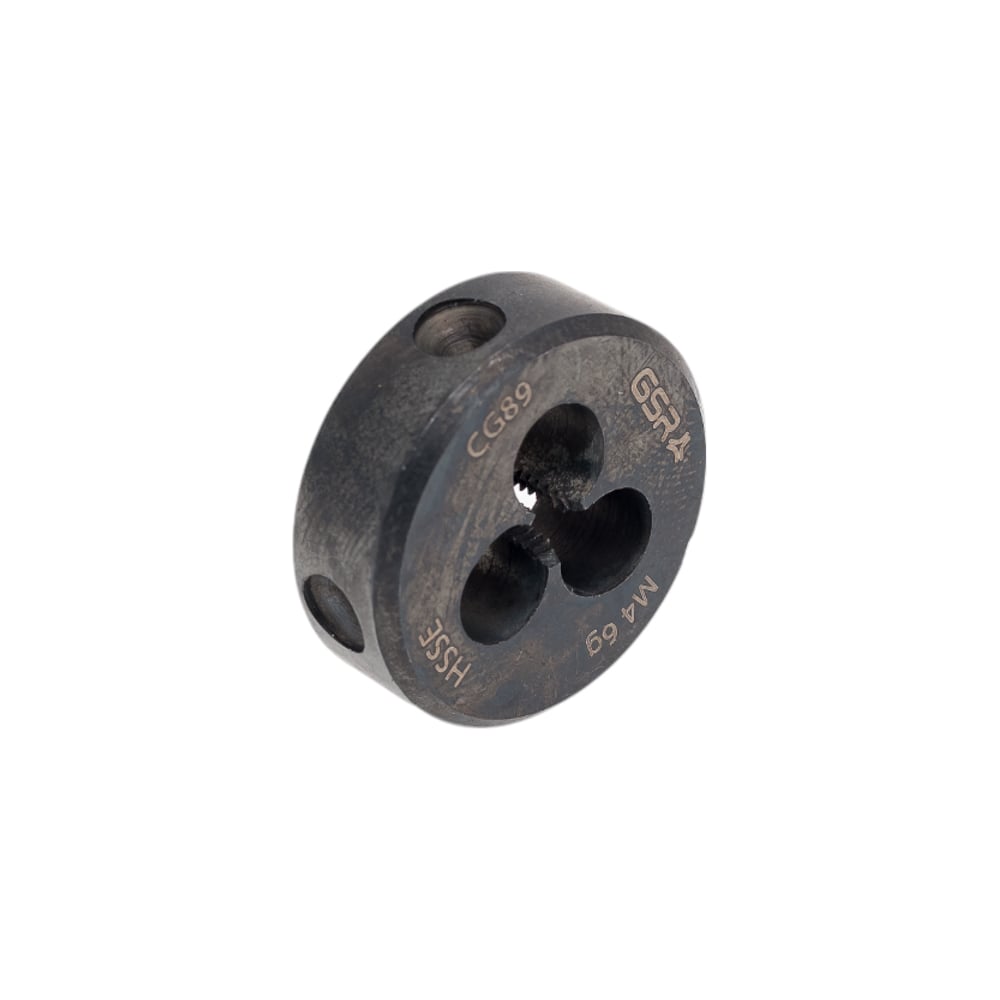 Изображение товара Плашка GSR 25x9 B HSSE-VAP M 4 Silver высокая точность нарезки внутренней резьбы