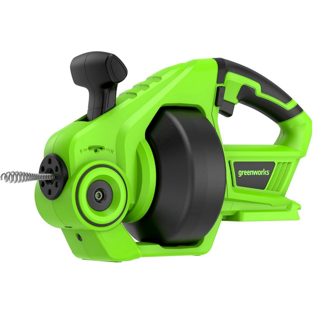 Сантехнический аккумуляторный трос GreenWorks G24DA, 24V, без АКБ и ЗУ 3707307