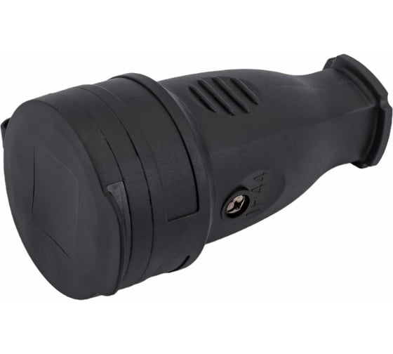 Изображение товара Разборная розетка General Lighting Systems GRV-S-16-R-G-B-IP44 16А круглая, с/з черная IP44 Рас. 20 штук 470518