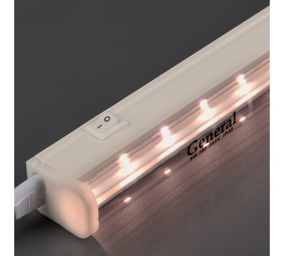 Изображение товара Светильник для растений General Lighting Systems GLF1-600-8BT-FITO для фотосинтеза 475612