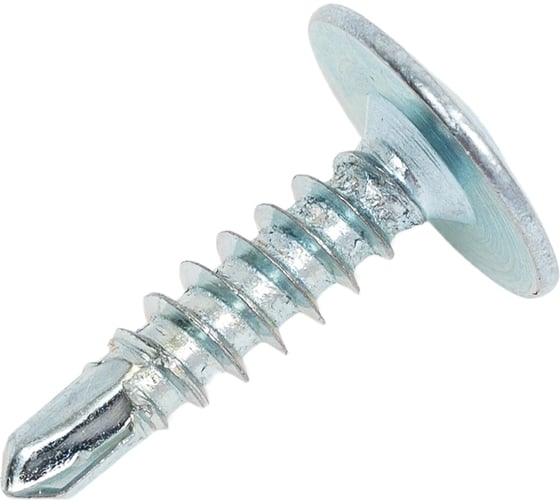 Изображение товара Саморез КВАДРА пресс-шайба, со сверлом, 4.2x16 цинк, кор. 1000 шт. 420164100001