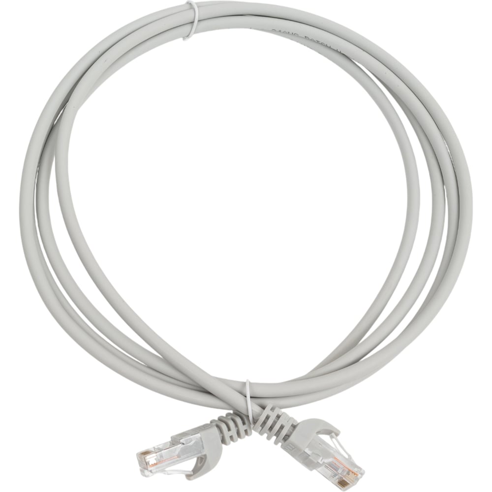 Изображение товара Патч-корд ITK кат. 5e UTP LSZH 2 м серый for Ethernet network