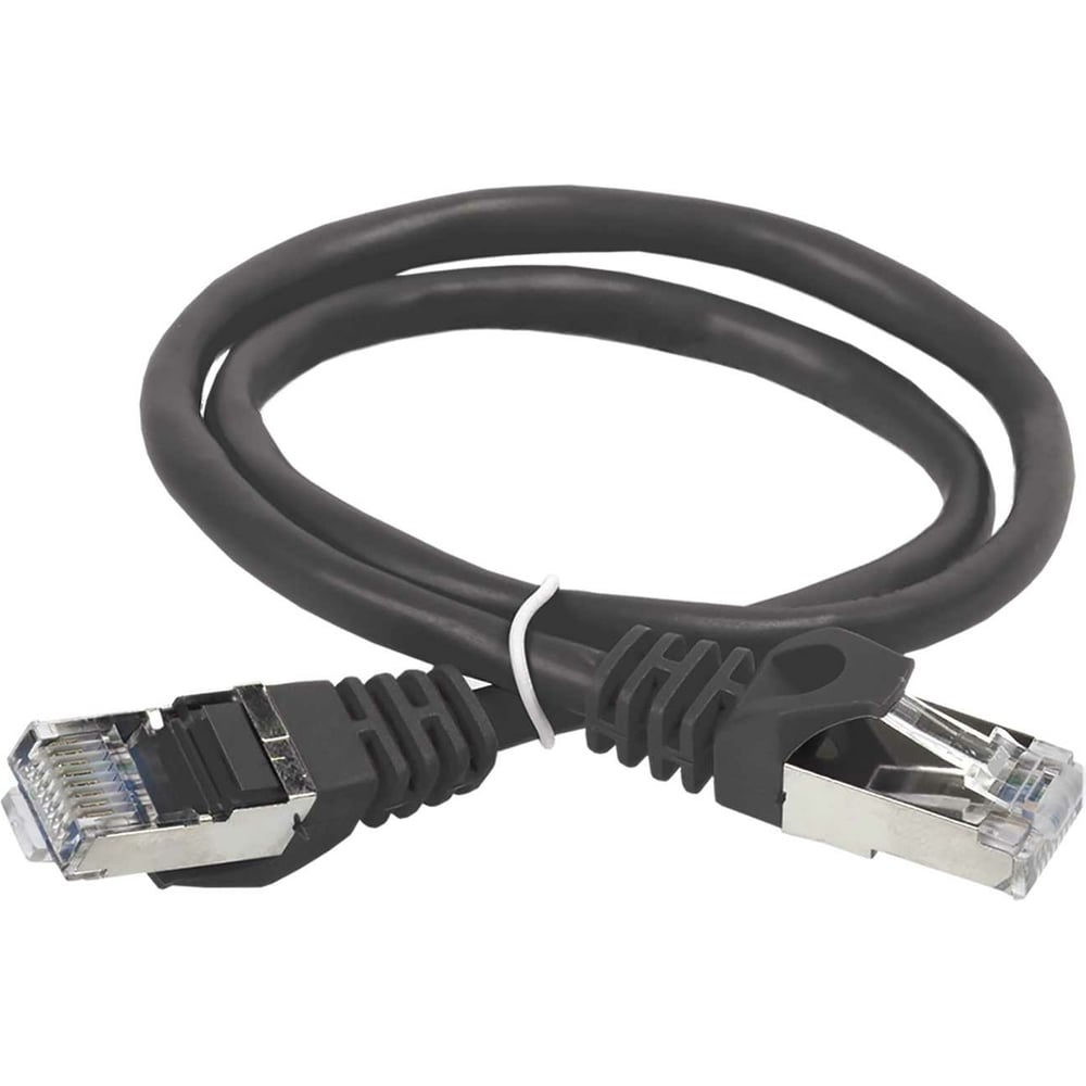 Коммутационный шнур ITK патч-корд, кат.5Е FTP, 1м, черный PC09-C5EF-1M