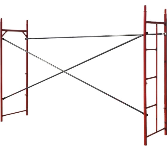 Изображение товара Строительные рамные леса Промышленник ЛРСП20 секция с лестницей СКЛРСП20Л