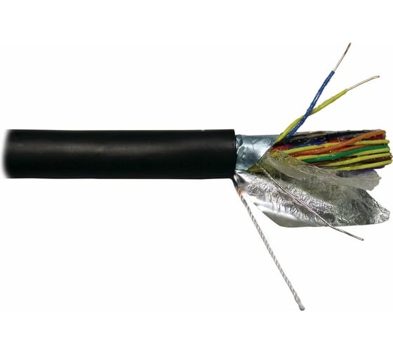 Изображение товара Кабель FTP LANMASTER 25 пар, Кат. 3, внешний, черный, 305м в кат. LAN-3FTP25-OUT