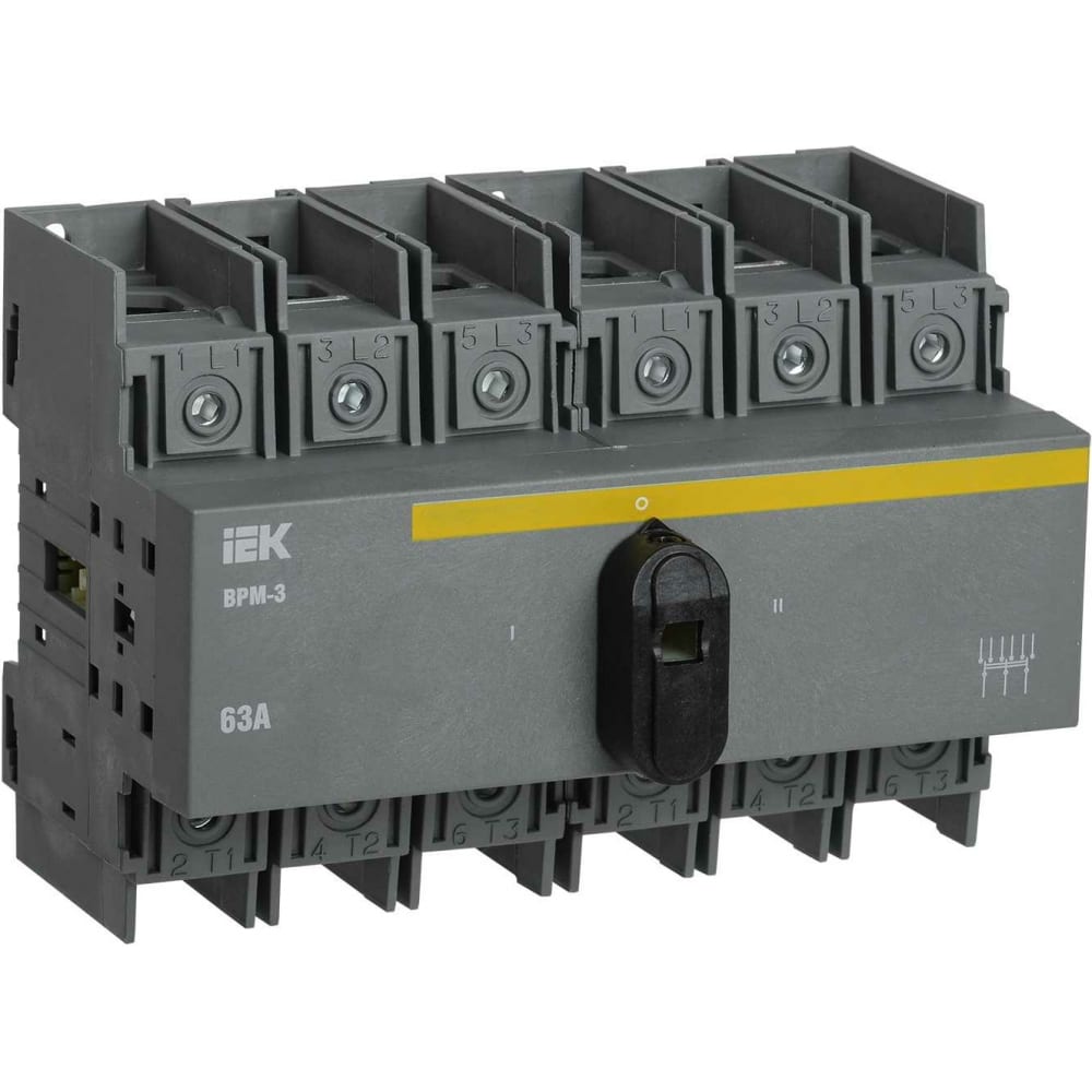 Модульный выключатель-разъединит ель IEK - MVR30-3-063