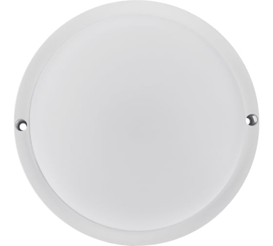 Изображение товара Светодиодный пылевлагозащищенный светильник REXANT ЖКХ-01 круг 24 Вт IP65 6500 K 205 мм 607-279