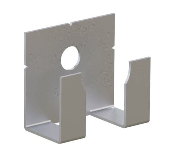 Изображение товара Оцинкованная скоба для монтажного пистолета Экопласт 14x11 мм, 100 шт. 43602