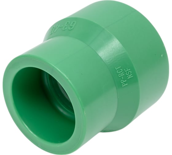 Изображение товара Переходная муфта Banninger полипропиленовая, зеленая, 63x40 мм 7321110911