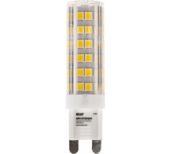 Изображение товара Светодиодная лампа REXANT G9 JD-CORN 230 В, 5 Вт, 2700 K, теплый свет 604-5015