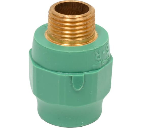 Изображение товара Комбинированная муфта Banninger полипропиленовая, зеленая, 20x1/2 НР 7R11067311