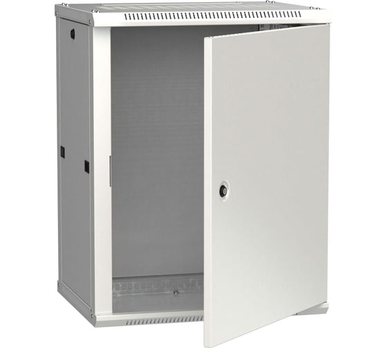 Изображение товара Шкаф ITK LINEA W 12U 600x450 мм дверь металл, RAL7035 LWR3-12U64-MF