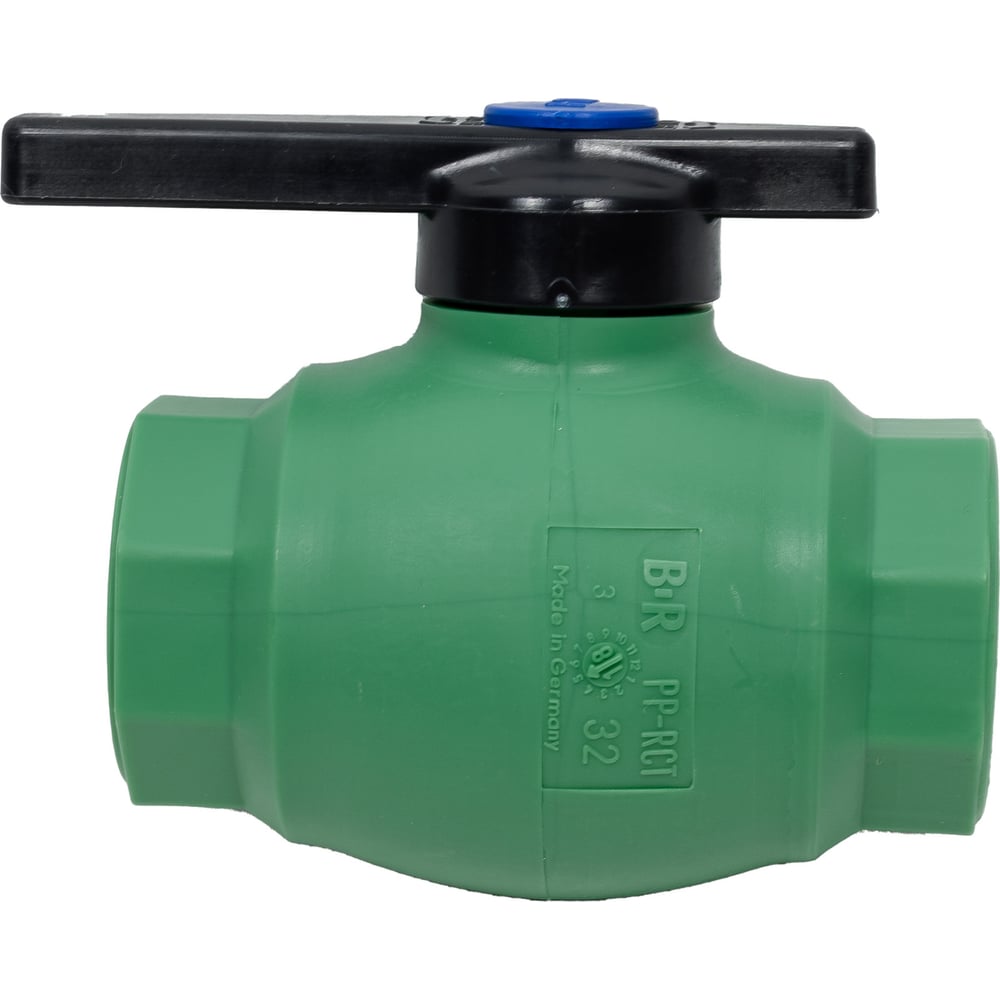 Изображение товара Шаровой кран Banninger полипропиленовый зеленый 32 мм для водоснабжения