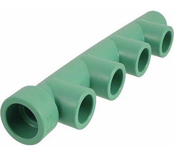 Изображение товара Коллектор Banninger полипропиленовый, зеленый, 25x16 - 4 отвода 5584070511